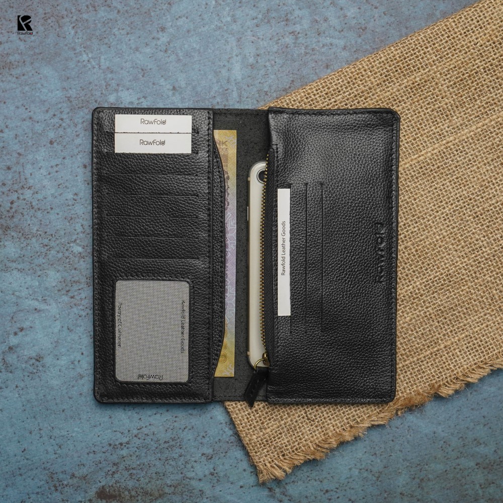 Black long online wallet